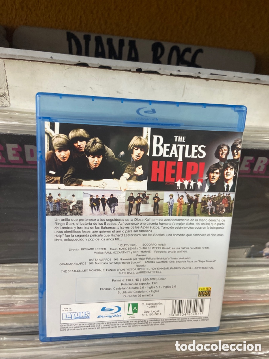 V&iacute;deos y DVD musicales: The beatles help richard lester - Foto 2
