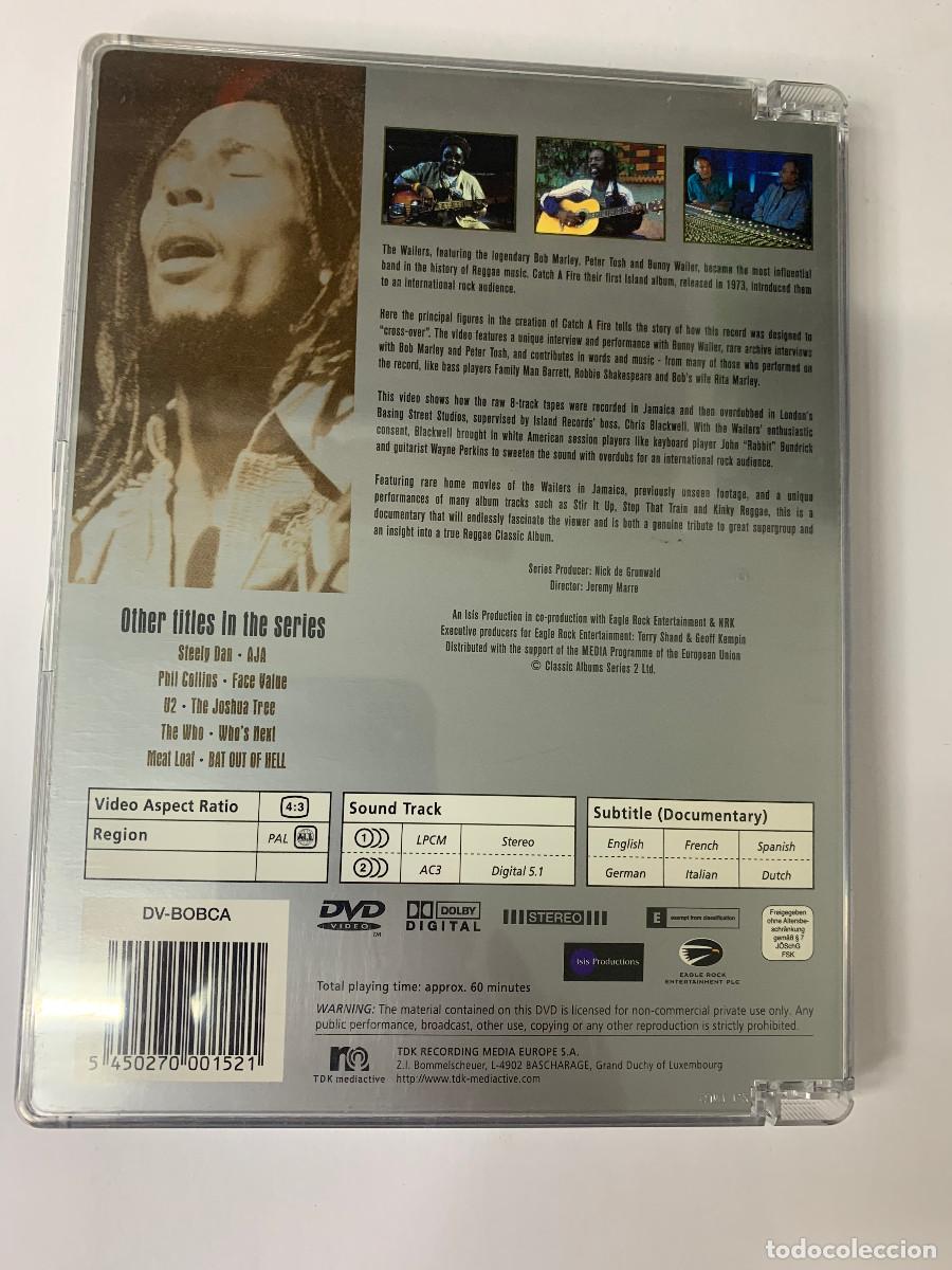 V&iacute;deos y DVD musicales: BOB MARLEY. CATCH A FIRE - DVD - Foto 2
