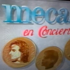 Vídeos y DVD Musicales: VHS- GRABACION DE TVE CONCIERTO MECANO 1988 - LEER