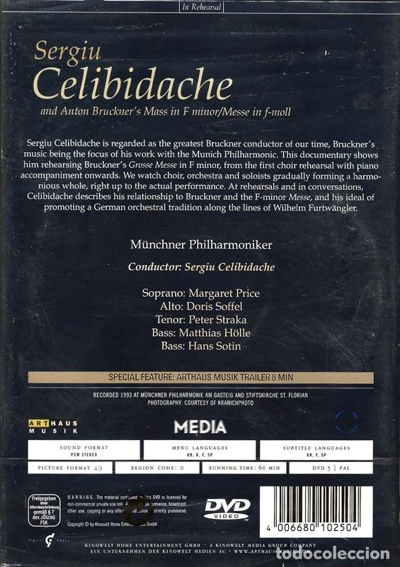 V&iacute;deos y DVD musicales: SERGIU CELIBIDACHE (PRECINTADO) - Foto 2