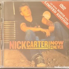 Vídeos y DVD Musicales: DVD - NICK CARTER - NOW OR NEVER 2002 (SOLO EL DVD)