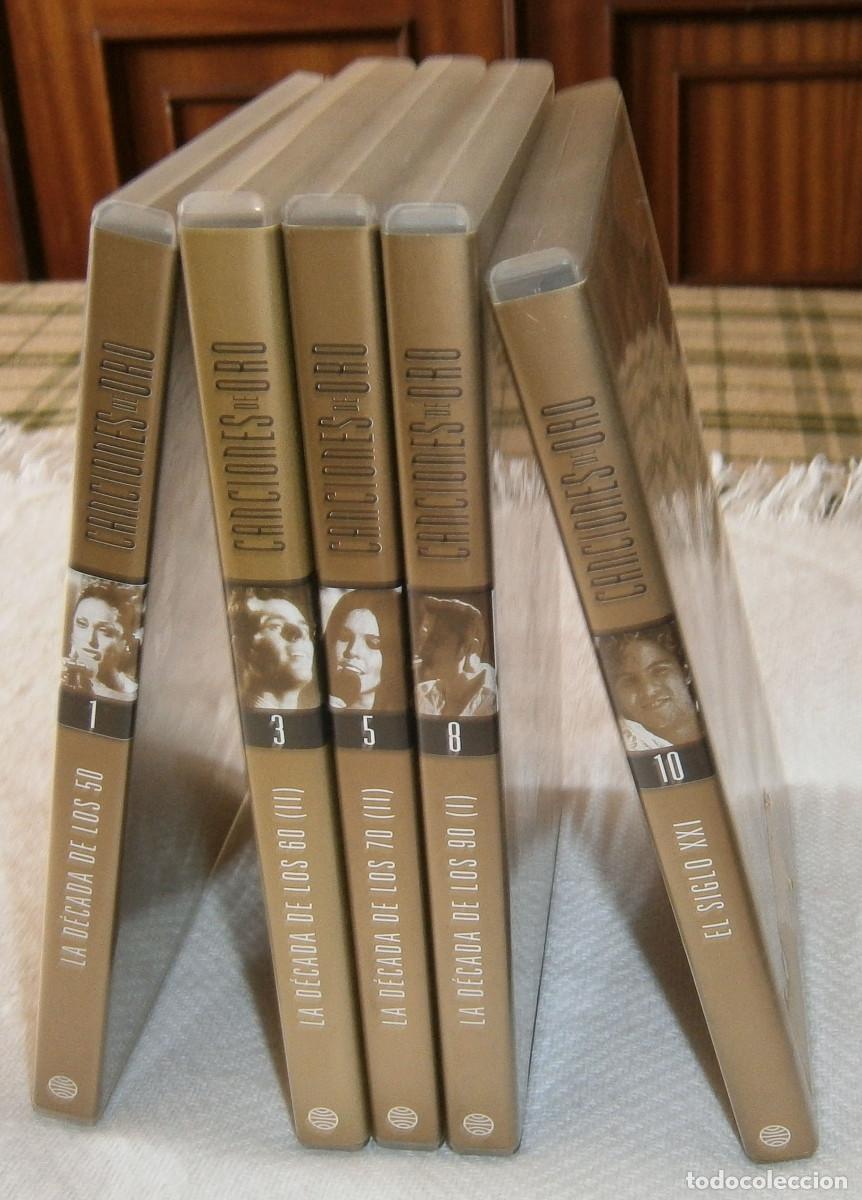 Vid&eacute;os y DVD Musicaux: canciones de oro cinco dvd antologia audivisual el siglo XXI tomos salteados