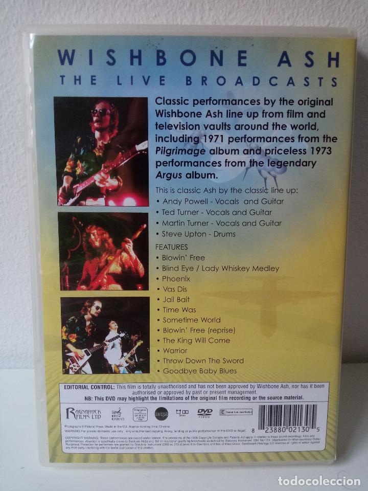 V&iacute;deos y DVD musicales: Wishbone Ash &lrm;&ndash; The Live Broadcasts DVD - Foto 2
