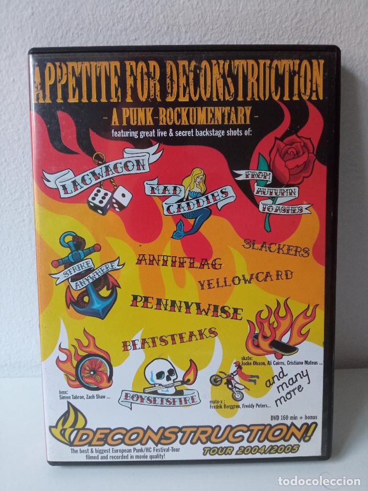 Vid&eacute;os y DVD Musicaux: Appetite For Deconstruction - A Punk-Rockumentary DVD