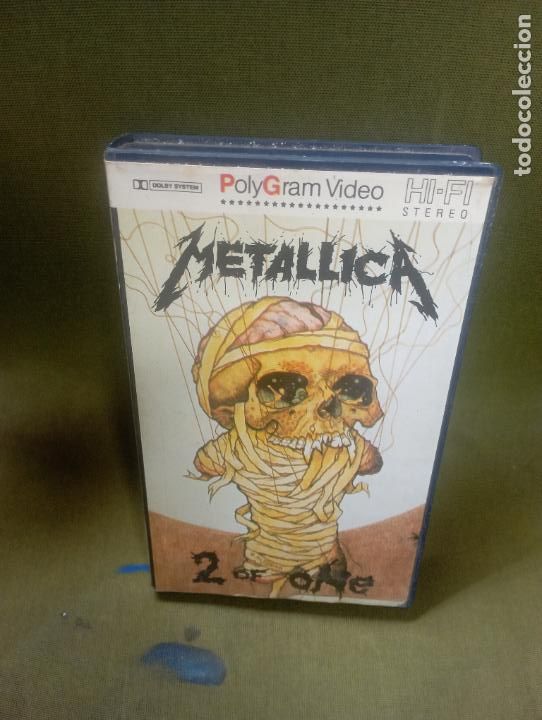 V&iacute;deos y DVD musicales: metallica vhs - Foto 1