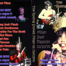 Vídeos y DVD Musicales: THE ROLLING STONES. PALALIDO IN MILÁN 1970. DVD.
