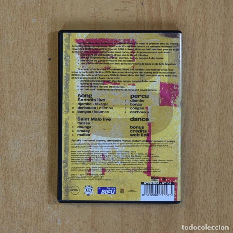 V&iacute;deos y DVD musicales: GUEM - PERCU DANSE - DVD - Foto 2