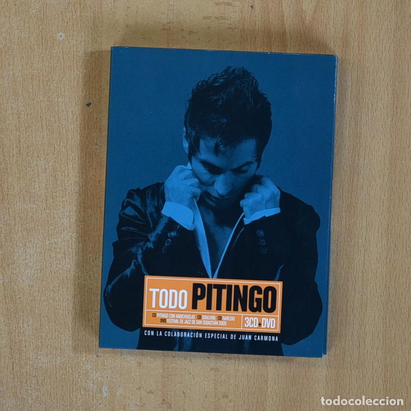 V&iacute;deos y DVD musicales: PITINGO - TODO PITINGO - 3 CD + DVD - Foto 1