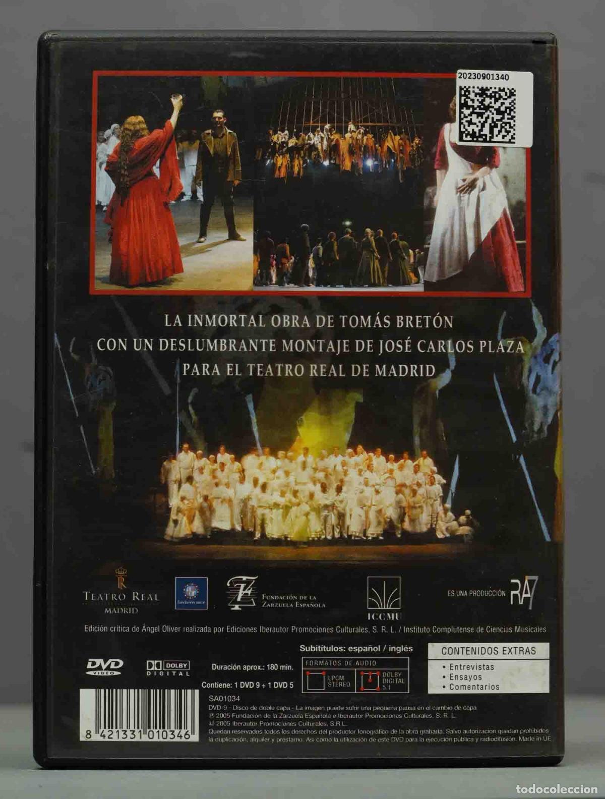 V&iacute;deos y DVD musicales: DVD. Breton - La Dolores - Foto 2