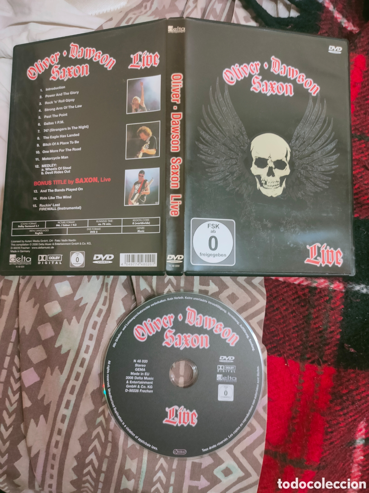Vid&eacute;os y DVD Musicaux: Oliver dawson saxon - live DVD (heavy metal)