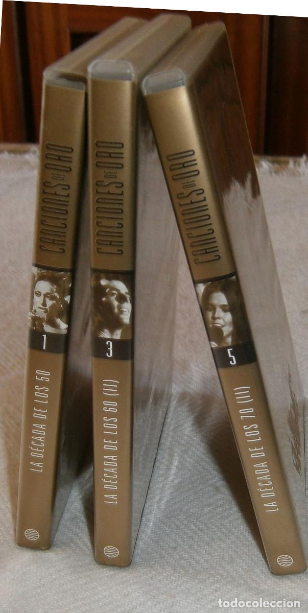 Vid&eacute;os y DVD Musicaux: canciones de oro tres dvd antologia audivisual decada de los 70 - 60 - 50