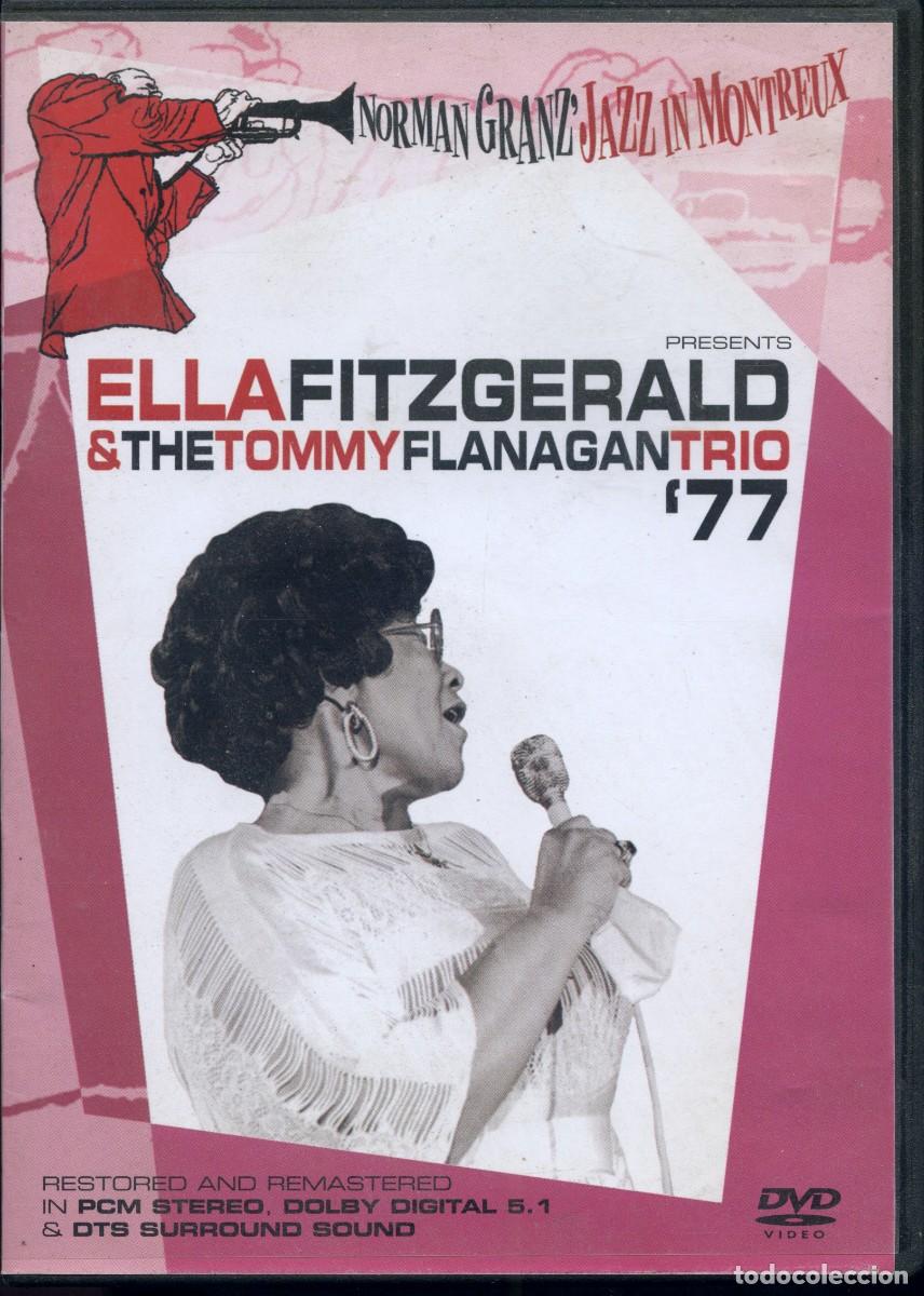 V&iacute;deos y DVD Musicales: JAZZ DVD - ELLA FITZGERALD & THE TOMMY FLANAGAN TRIO '77