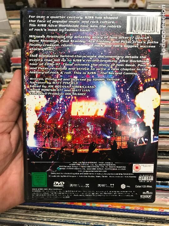 V&iacute;deos y DVD musicales: KISS THE SECOND COMING DVD - Foto 2