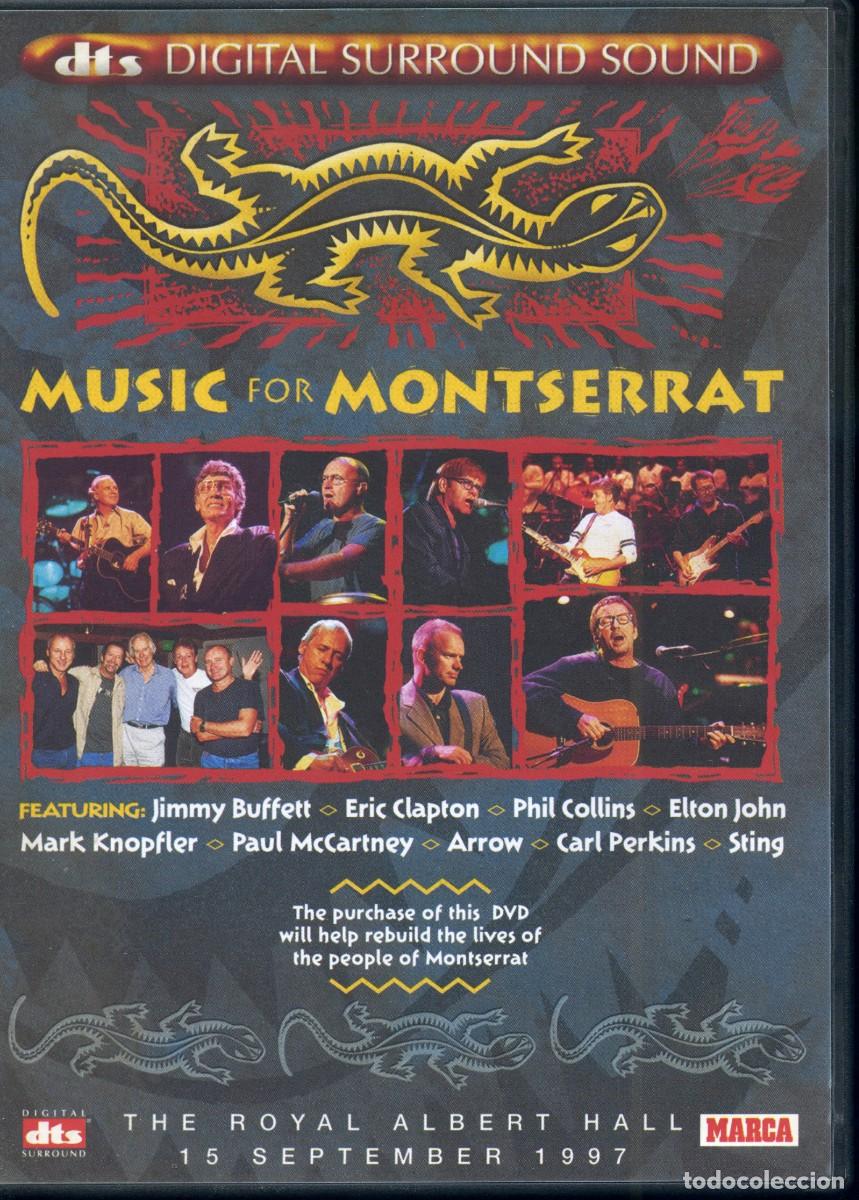V&iacute;deos y DVD Musicales: DVD ROCK - MUSIC FOR MONTSERRAT - ROYAL ALBERT HALL, LONDRES - 15 SEPTIEMBRE DE 1997