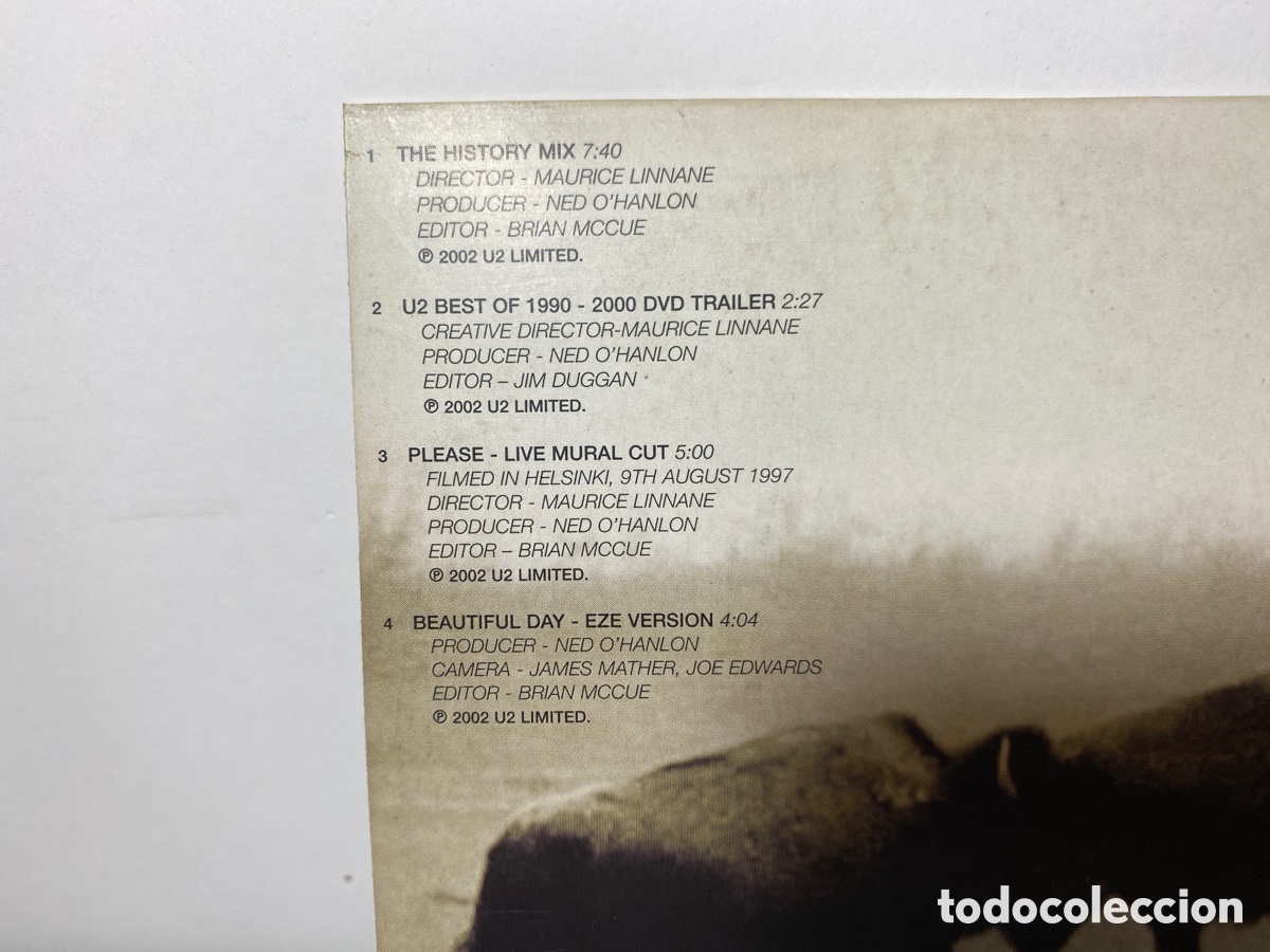 V&iacute;deos y DVD musicales: U2 - The history mix - Foto 3