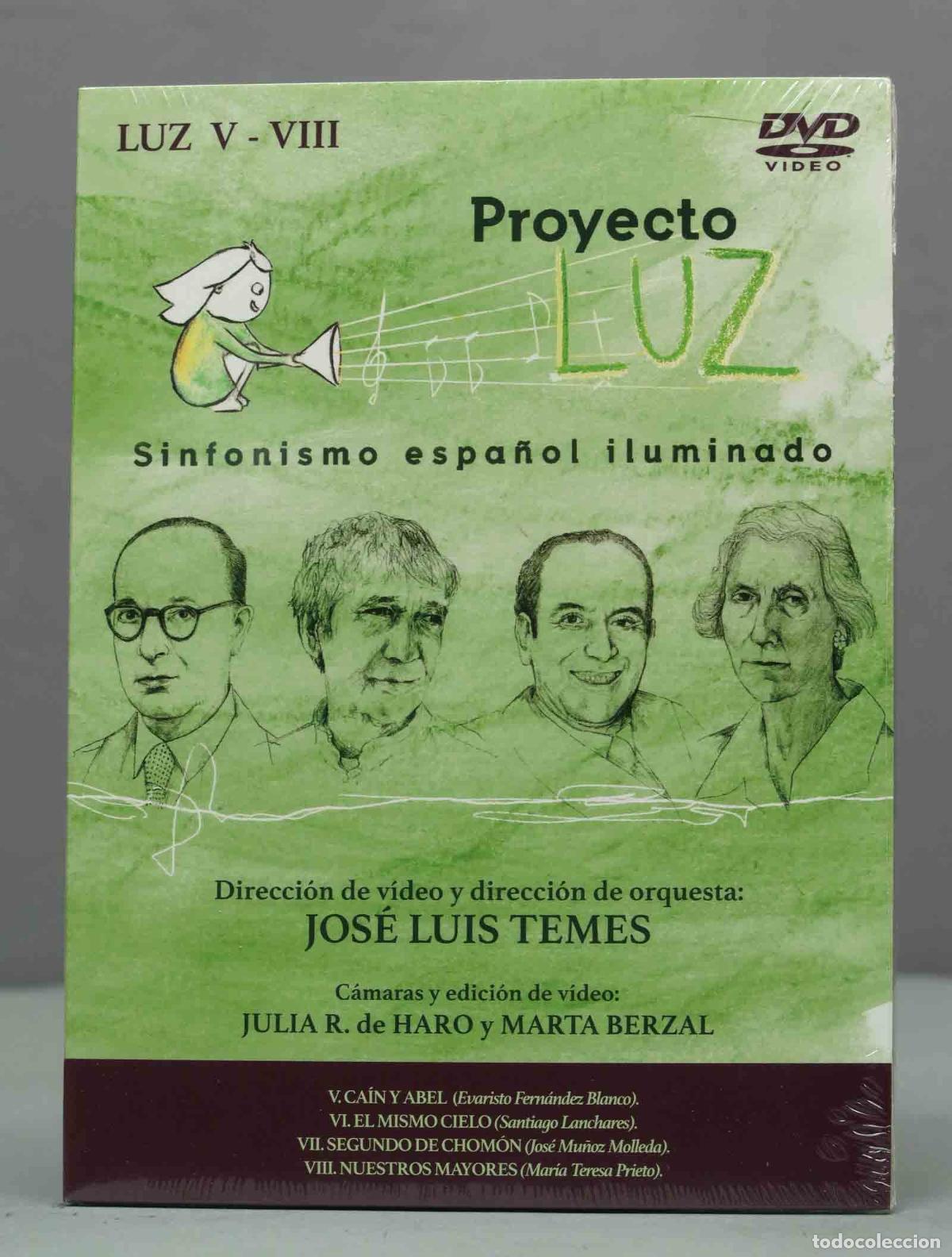 V&iacute;deos y DVD Musicales: DVD. LUZ V-VIII. PROYECTO LUZ. TEMES. PRECINTADO