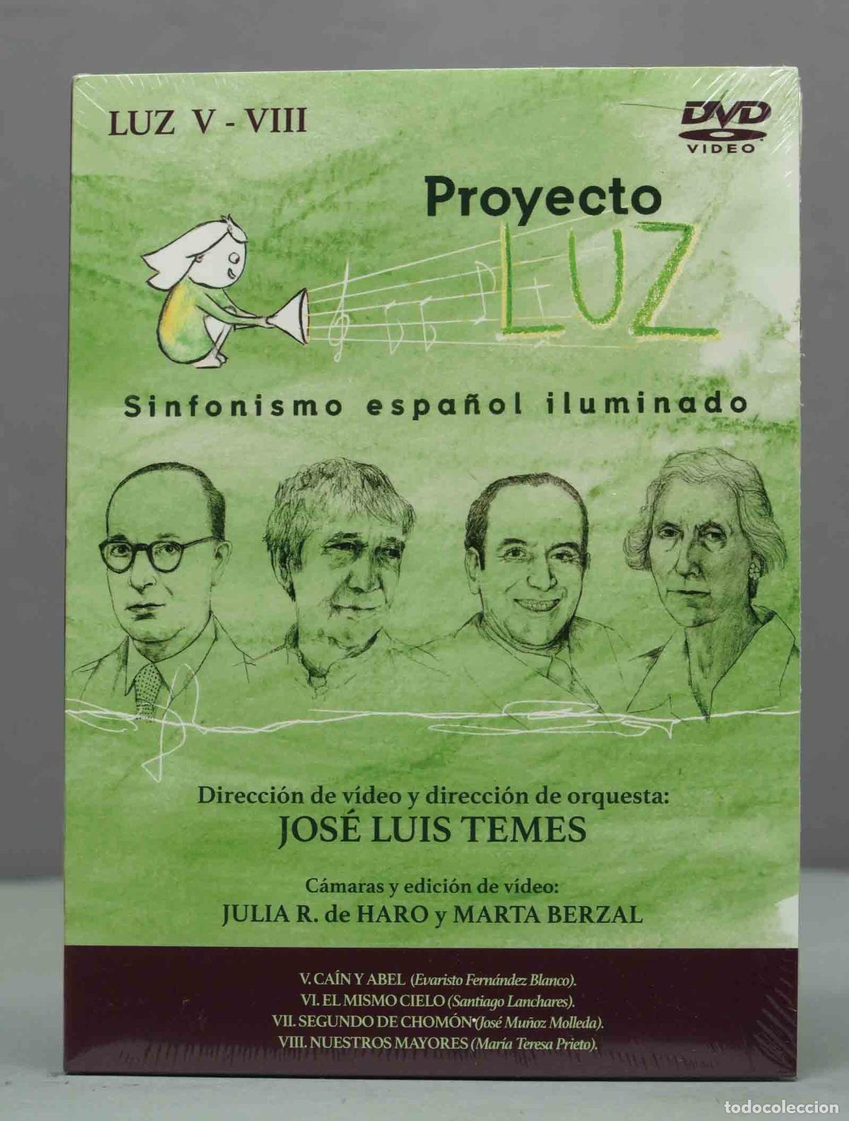 V&iacute;deos y DVD Musicales: DVD. LUZ V-VIII. PROYECTO LUZ. TEMES. PRECINTADO
