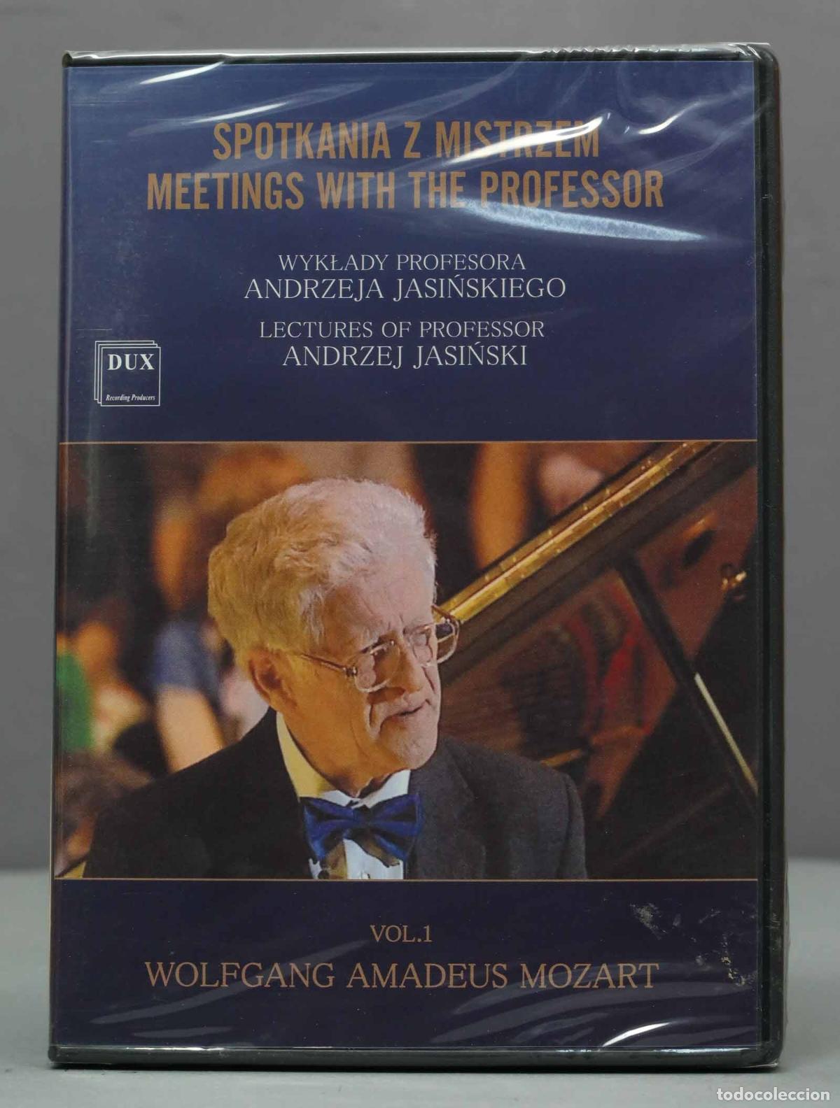 V&iacute;deos y DVD Musicales: DVD. Meetings With the Professor 1. Andrzej Jasinski. PRECINTADO