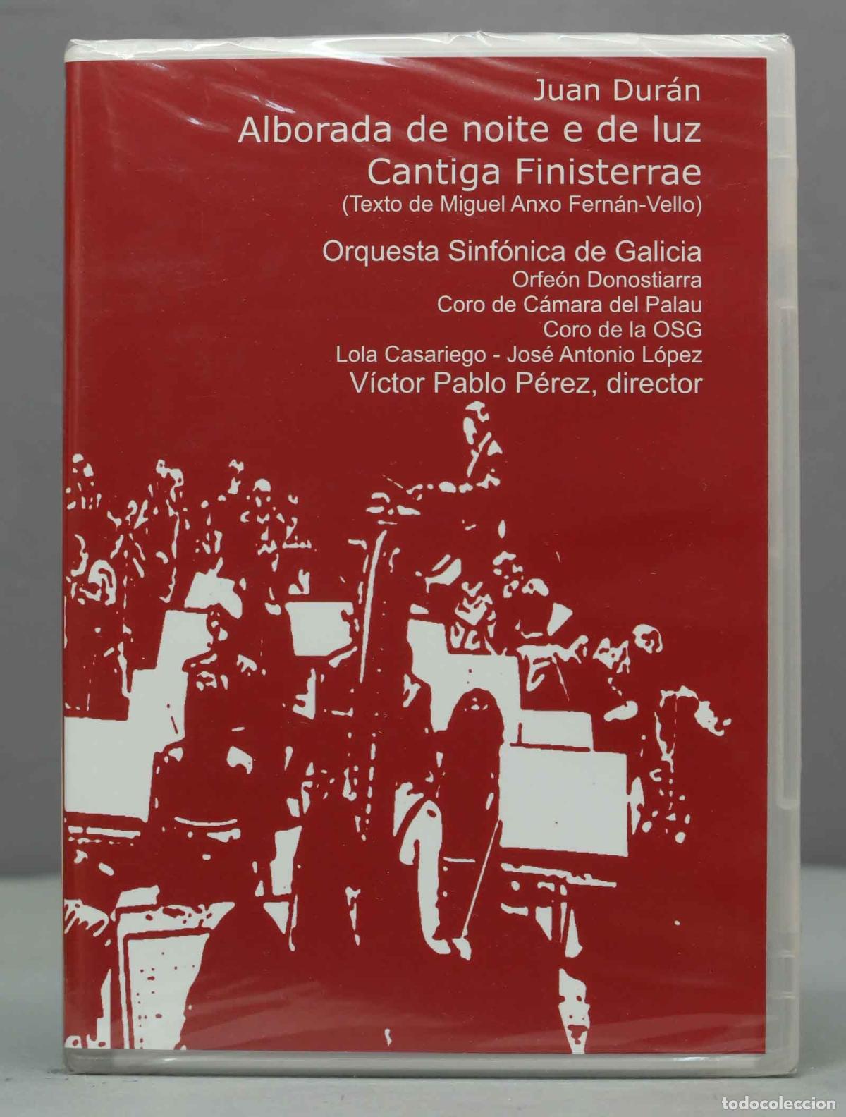 V&iacute;deos y DVD Musicales: DVD. JUAN DURA. ALBORADA DE NOITE E DE LUZ. CANTIGA FINISTERRAE. PRECINTADO