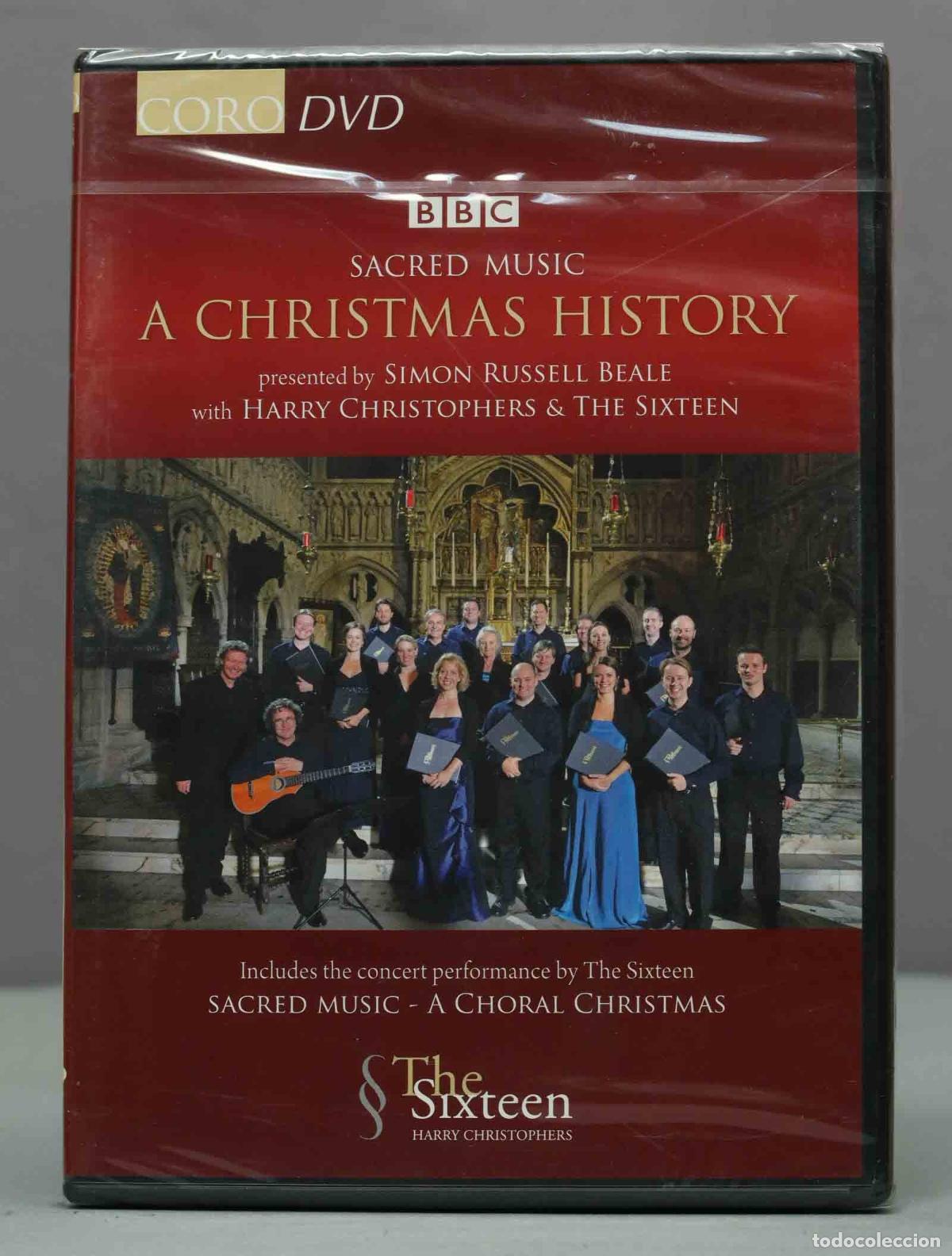 V&iacute;deos y DVD Musicales: DVD. Sacred Music: A Christmas History AND A Choral Christmas - The Sixteen. PRECINTADO