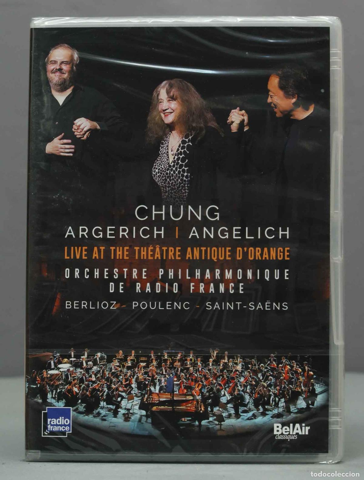 V&iacute;deos e DVD Musicais: DVD. Live At Antique D&acute;Orange. Berlioz Argerich Henry. PRECINTADO