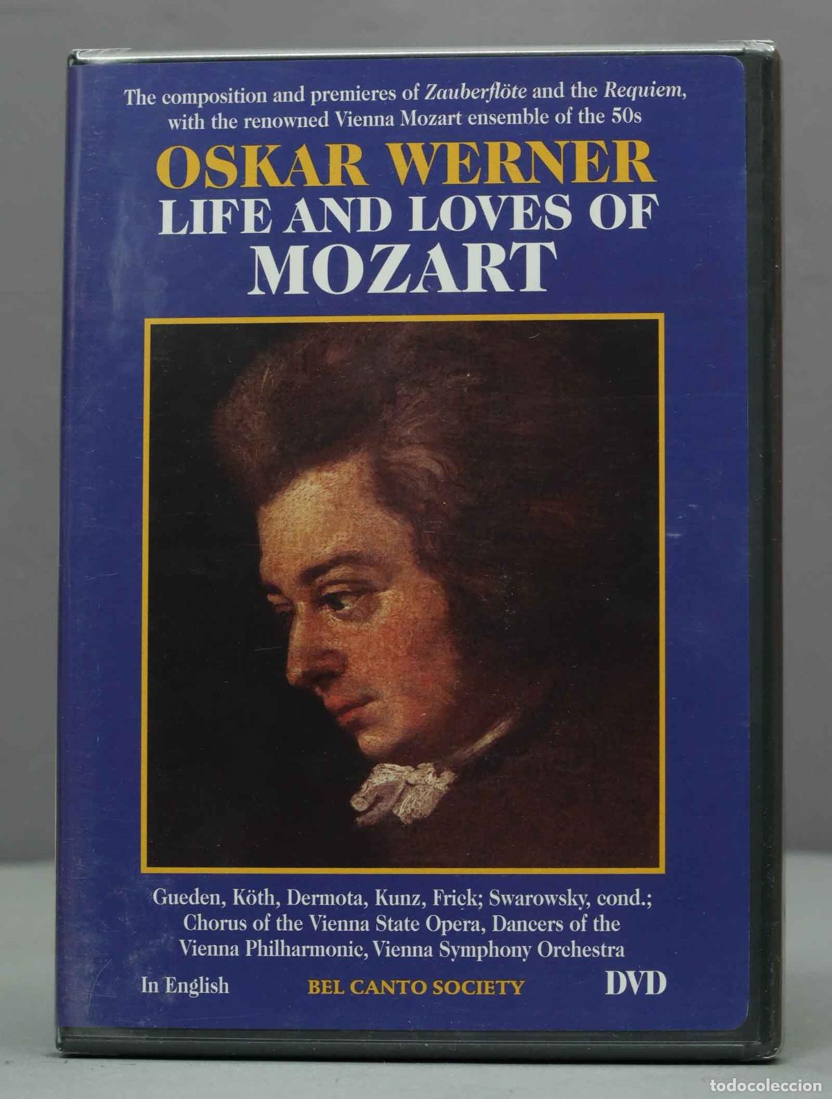 V&iacute;deos e DVD Musicais: DVD. Life and Loves of Mozart. PRECINTADO
