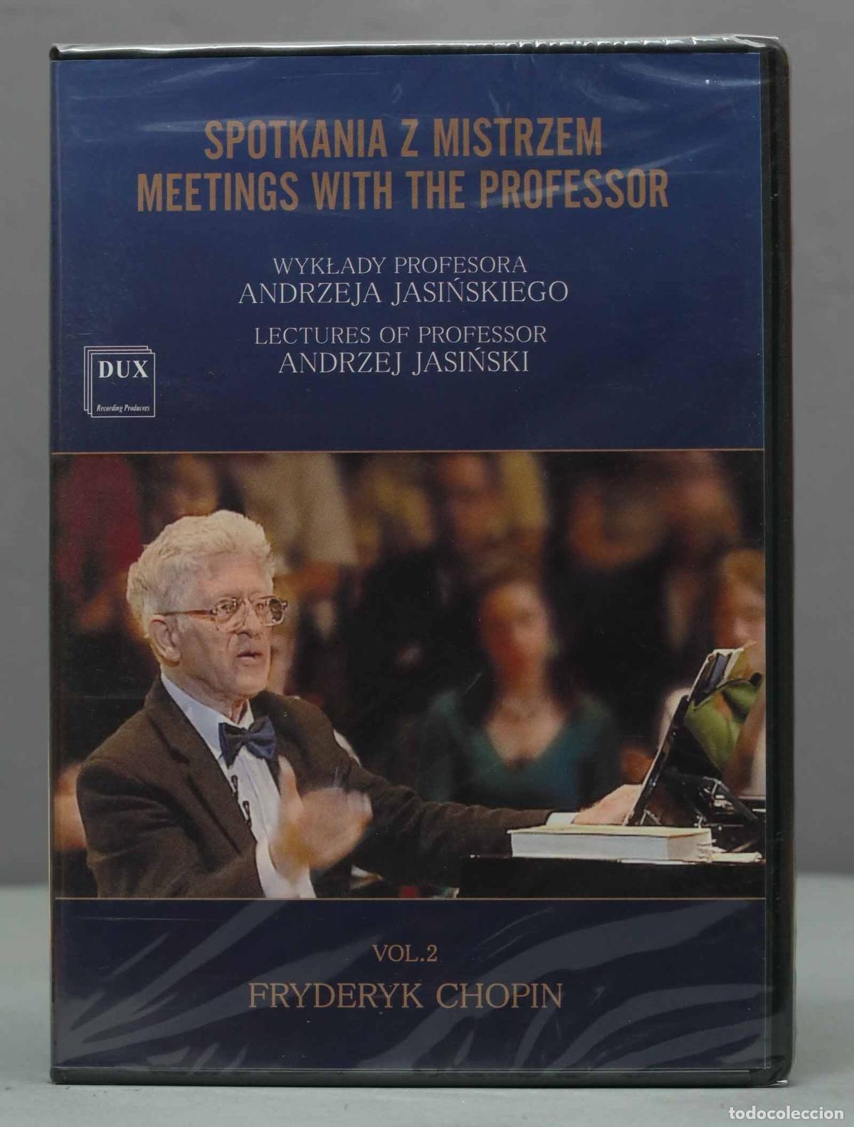 dvd. meetings with the professor. andrzej jasin - Buy Music videos on VHS  and DVD on todocoleccion