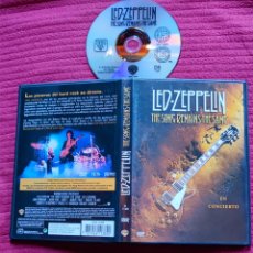 Vídeos y DVD Musicales: LED ZEPPELIN: THE SONG REMAINS THE SAME. DVD 2000 WARNER HOME VIDEO.