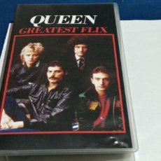 Video e DVD Musicali: QUEEN / GREATEST FLIX - VHS MUSICA 1981 EMI PMI - 60 MIN - POCO USO COMPROBADA