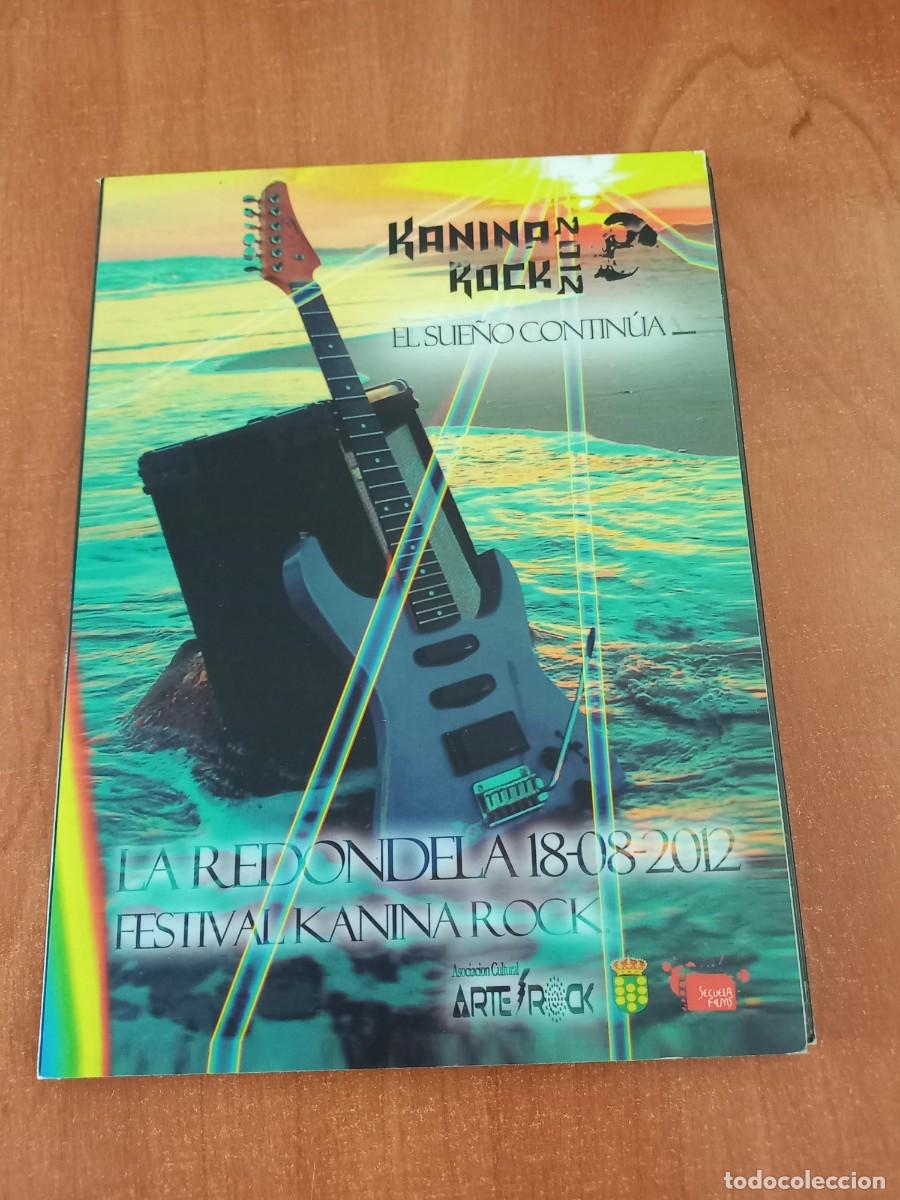 V&iacute;deos e DVD Musicais: DVD FESTIVAL KANINA ROCK LA REDONDELA 2012 KR5 , UNICO EN TODOCOLECCION