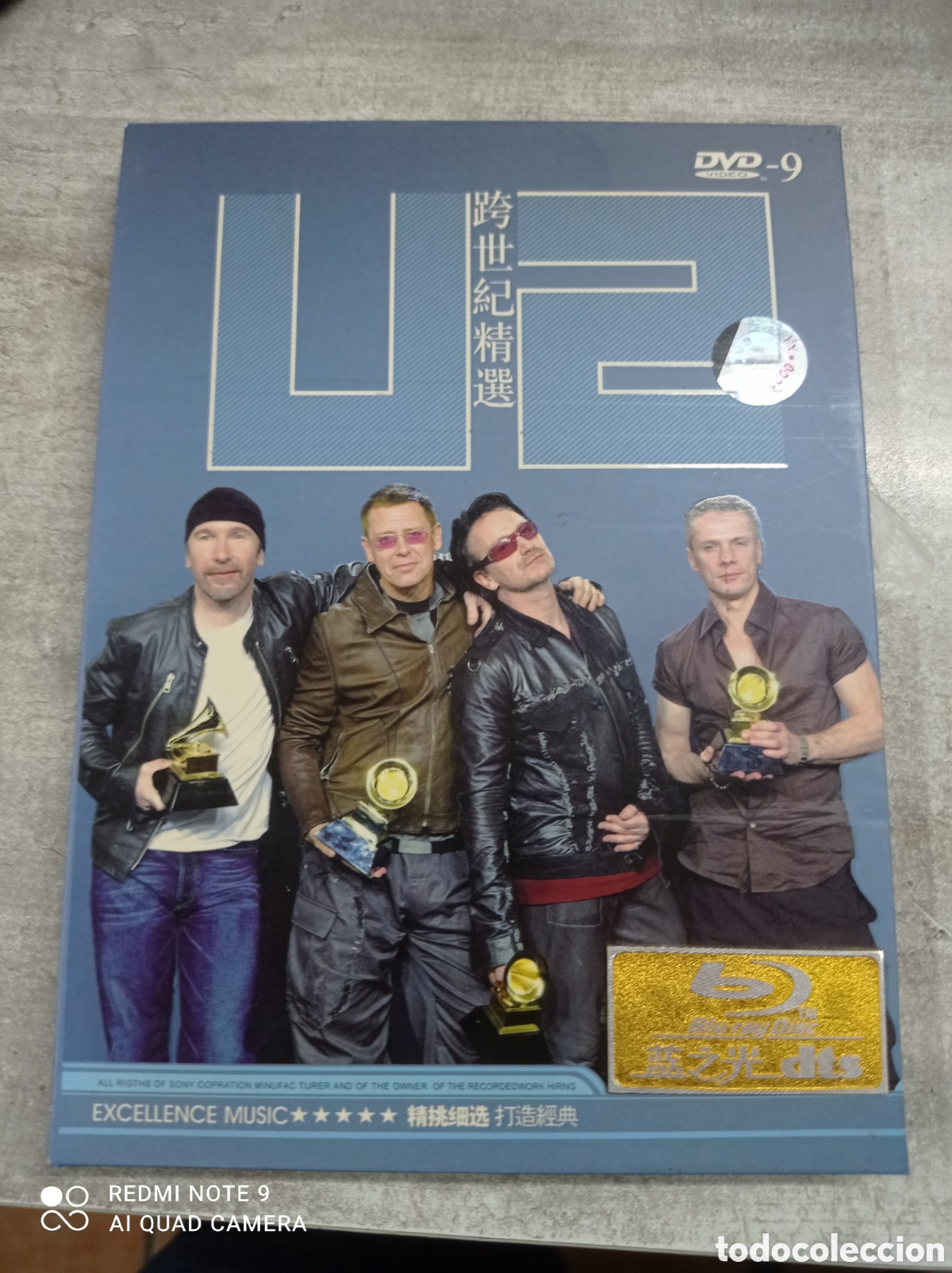 V&iacute;deos e DVD Musicais: U2- edici&oacute;n japonesa bluetay