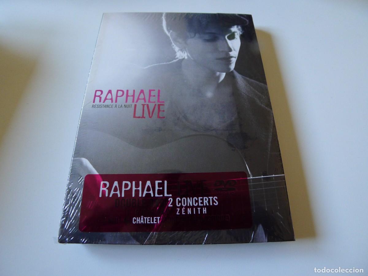 RAPHAEL LIVE 2 DVD LIVE RESISTANCE A LA NUIT nuevo