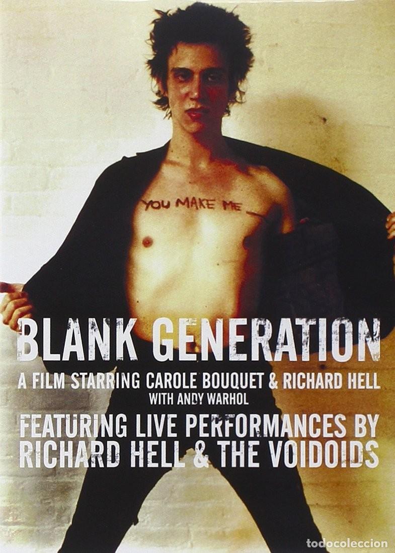 V&iacute;deos y DVD musicales: Richard Hell & The Voidoids - Blank Generation - DVD - 2010 - MVD Visual - Foto 1
