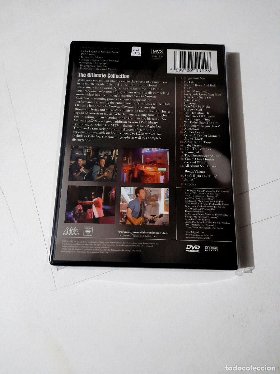 V&iacute;deos y DVD musicales: BILLY JOEL &rdquo;THE ULTIMATE COLLECTION&rdquo; DVD COMO NUEVO - Foto 2