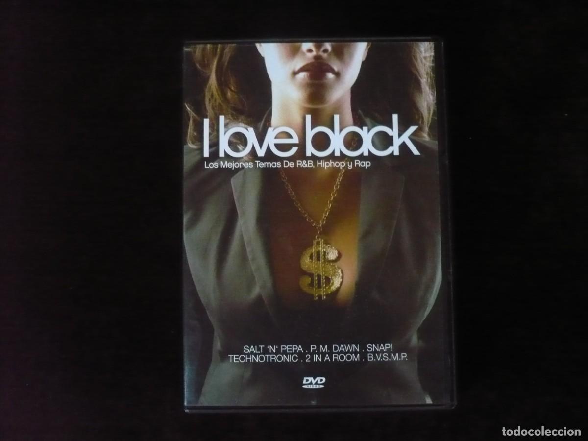 V&iacute;deos y DVD Musicales: i love black - los mejores temas de r&b hiphop y rap - dvd como nuevo
