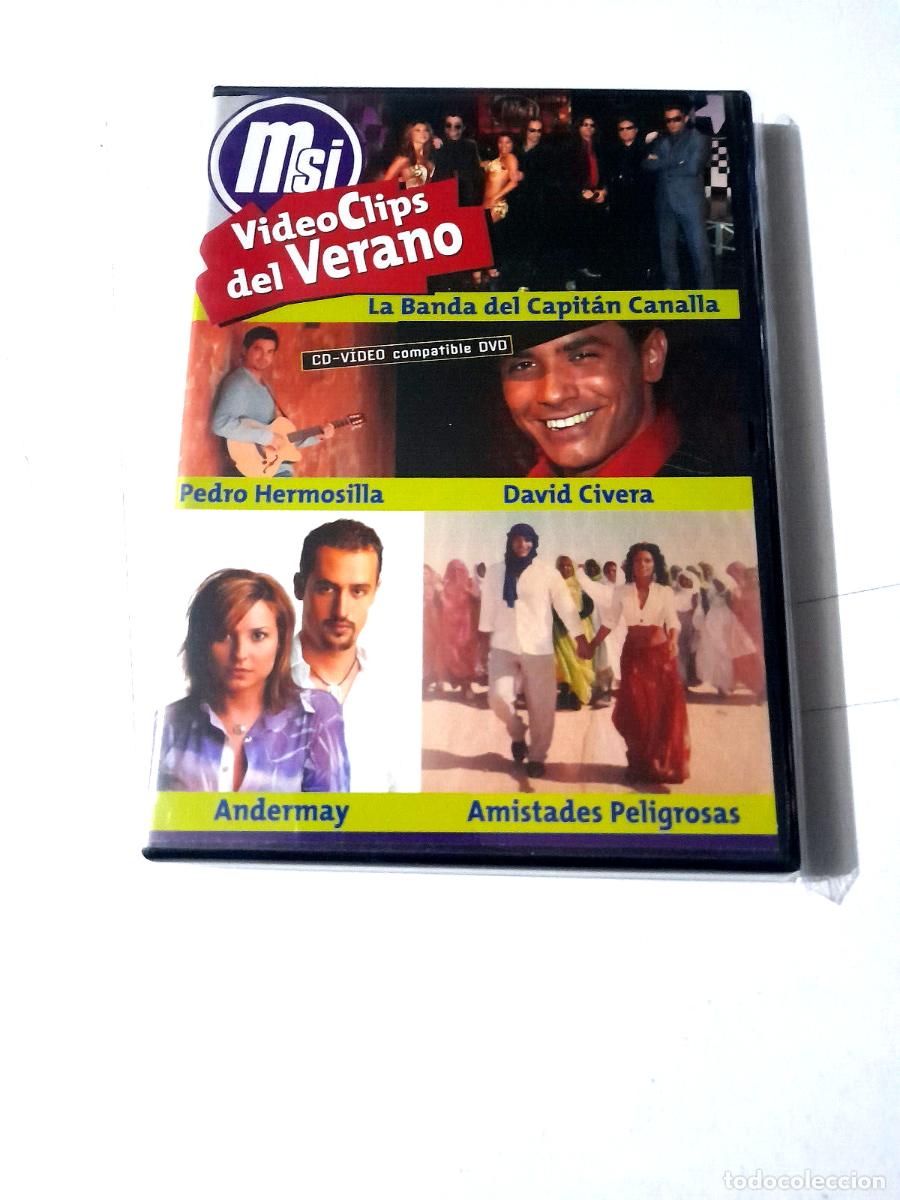 Vid&eacute;os y DVD Musicaux: DVD &rdquo;MSI VIDEOCLIPS DEL VERAO&rdquo; CD-VIDEO LA BANDA DEL CAPITAN CANALLA DAVID CIVER