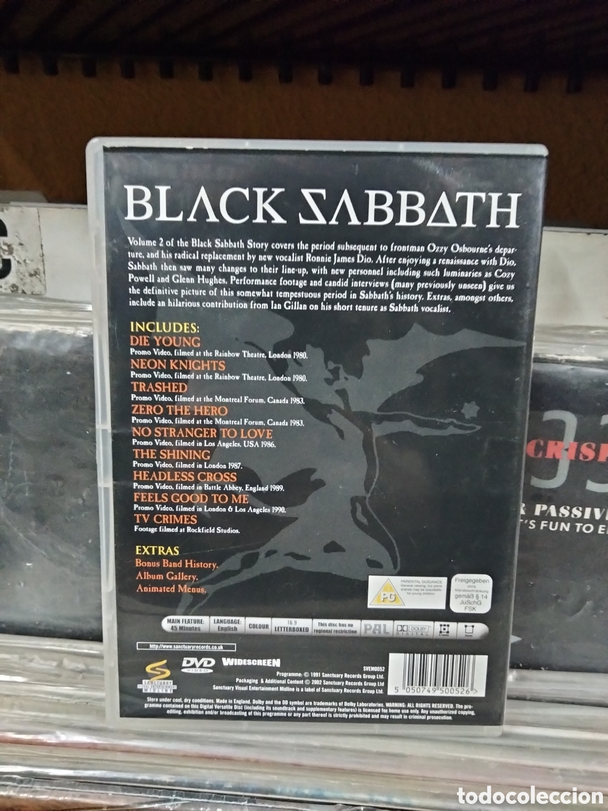 V&iacute;deos y DVD musicales: Black Sabbath story volume 2 - Foto 2