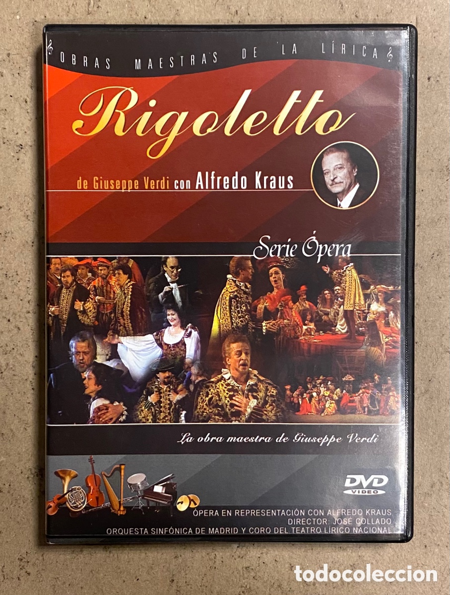Musikvideos und DVDs: DVD. VERDI: RIGOLETTOz ALFREDO KRAUS.