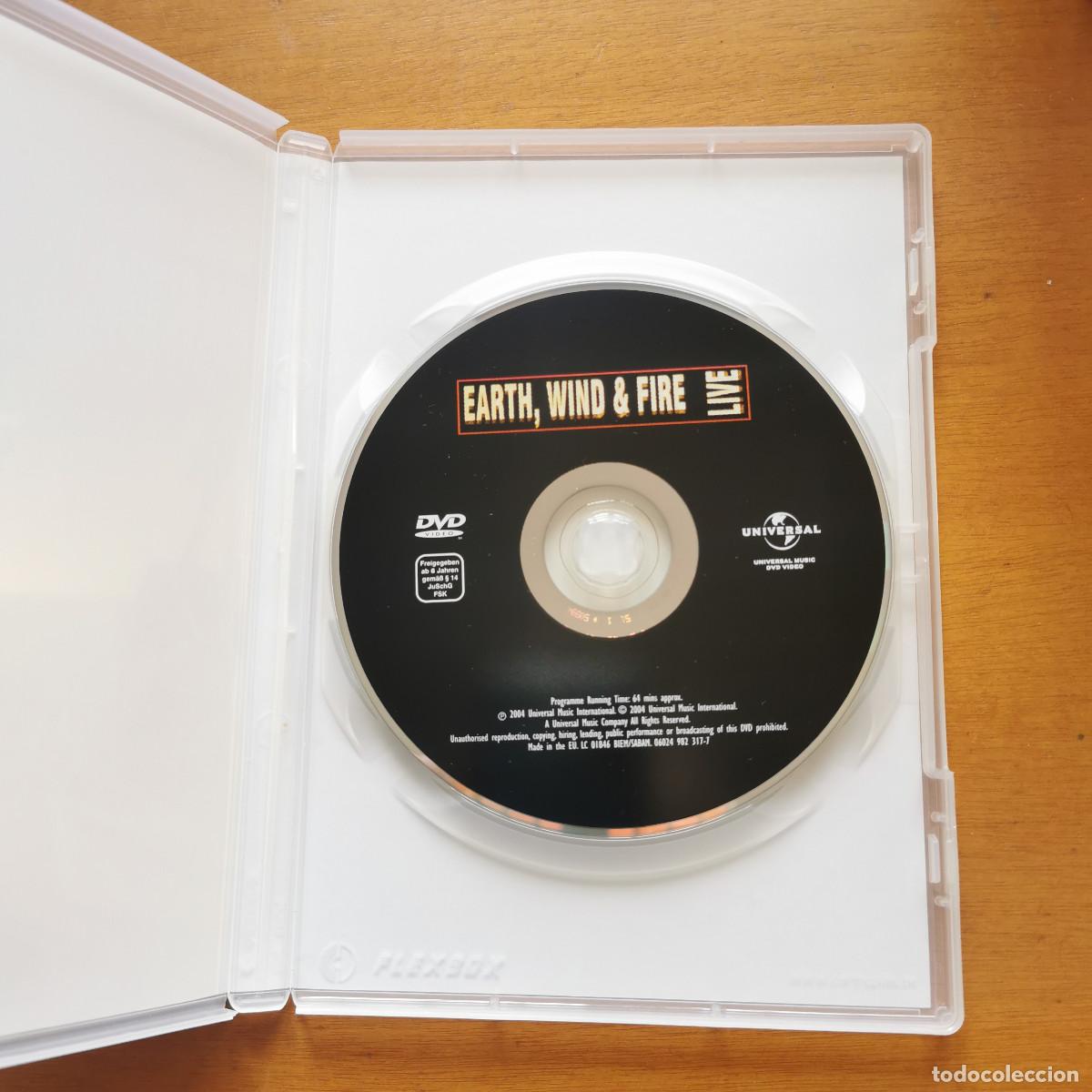 V&iacute;deos y DVD musicales: EARTH WIND & FIRE LIVE - DVD - - Foto 2