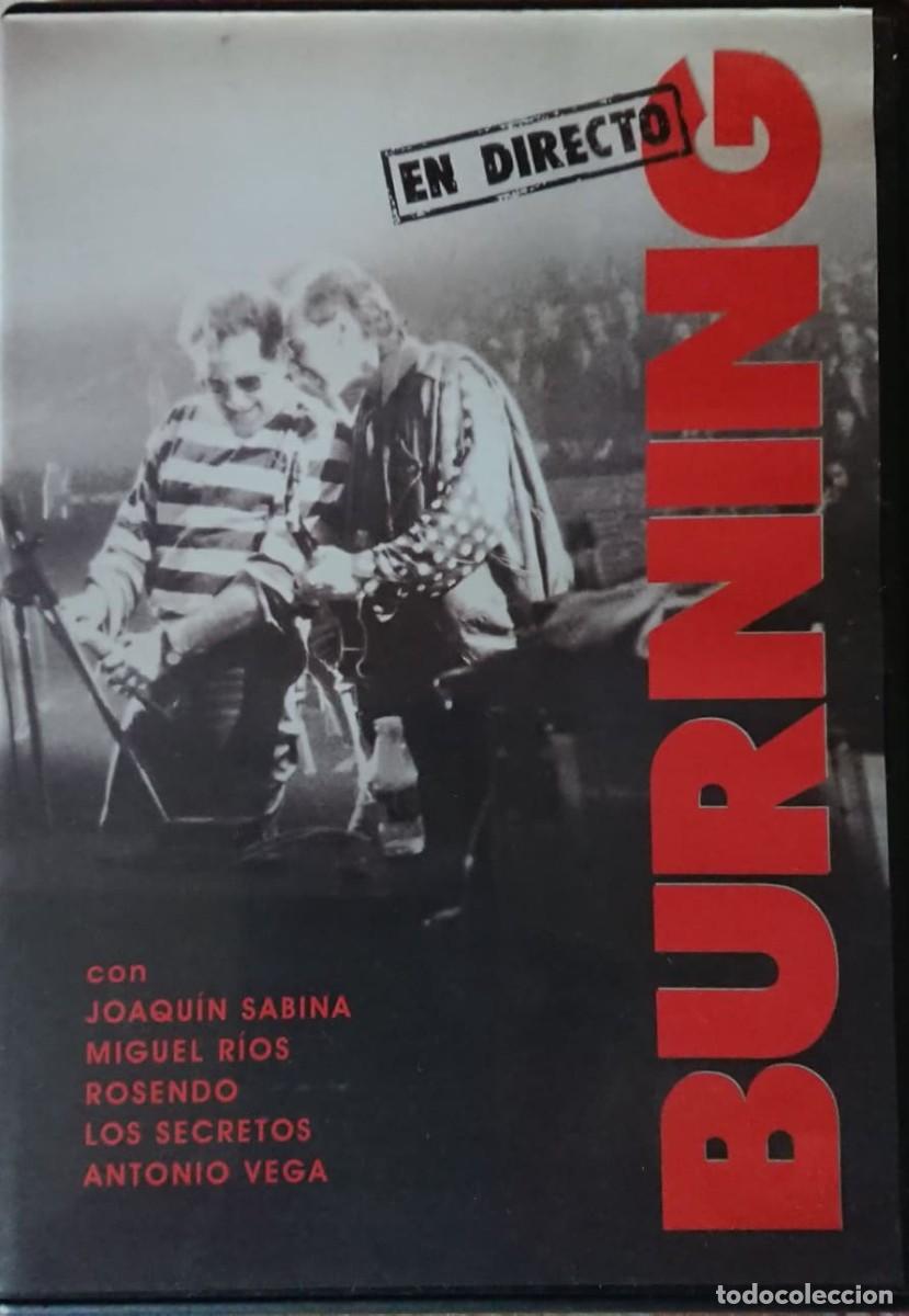 V&iacute;deos y DVD musicales: BURNING - EN DIRECTO - Foto 1