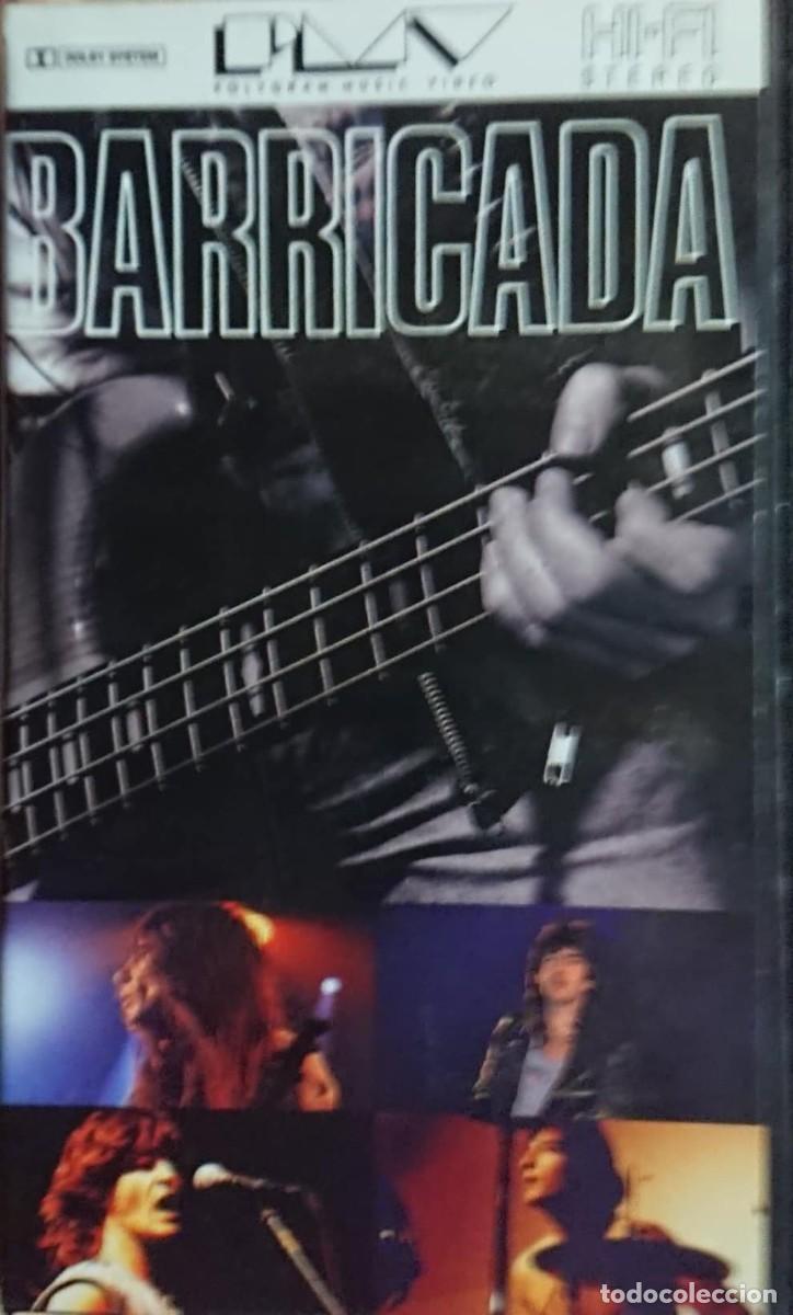 V&iacute;deos y DVD musicales: BARRICADA - EN DIRECTO - VHS - Foto 1