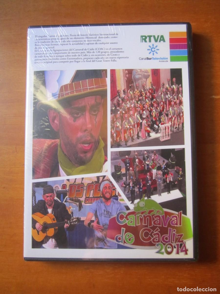 Vid&eacute;os y DVD Musicaux: Final COAC Concurso Agrupaciones Carnaval Cadiz 2014 (Canal Sur 4 DVD Precintados)