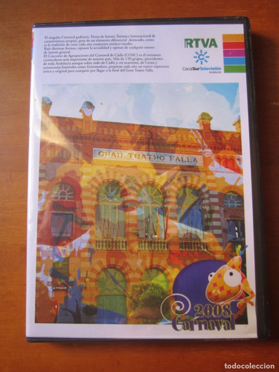 Vid&eacute;os y DVD Musicaux: Final COAC Concurso Agrupaciones Carnaval Cadiz 2008 (Canal Sur 3 DVD Precintados)