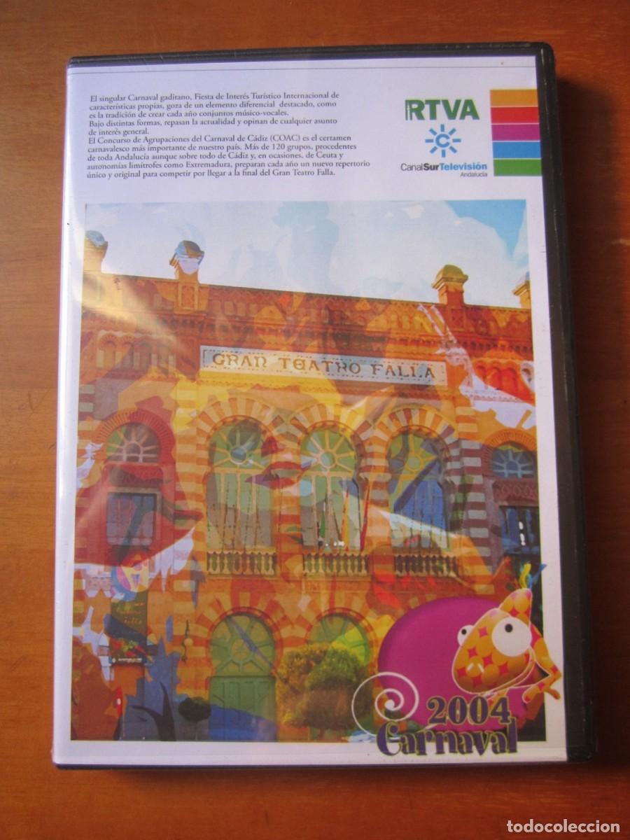 Vid&eacute;os y DVD Musicaux: Final COAC Concurso Agrupaciones Carnaval Cadiz 2004 (Canal Sur 4 DVD Precintados)