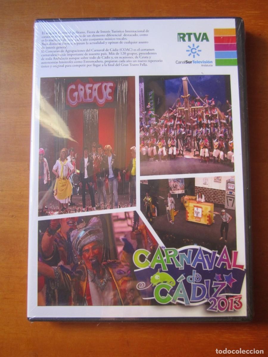 Vid&eacute;os y DVD Musicaux: Final COAC Concurso Agrupaciones Carnaval Cadiz 2013 (Canal Sur 3 DVD Precintados)