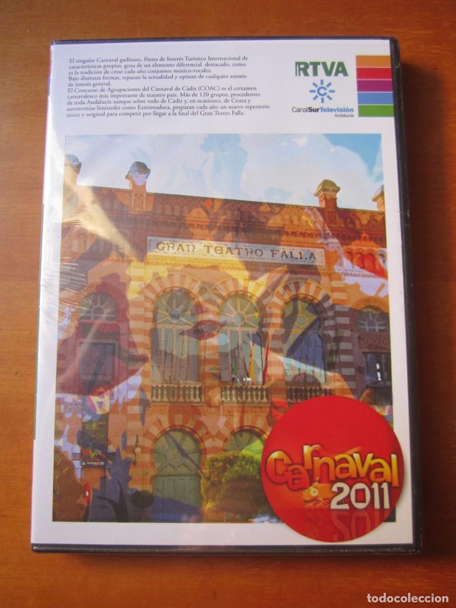 Vid&eacute;os y DVD Musicaux: Final COAC Concurso Agrupaciones Carnaval Cadiz 2011 (Canal Sur 4 DVD Precintados)