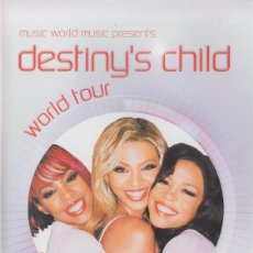 Vídeos y DVD Musicales: 'DESTINY'S CHILD WORLD TOUR'. CONCIERTO Y DOCUMENTAL. SONY BMG MUSIC. DVD ORIGINAL. BUEN ESTADO.