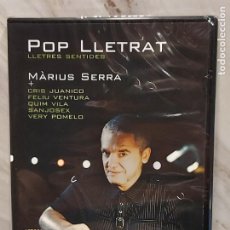 Vídeos y DVD Musicales: MARIUS SERRA / POP LLETRAT - LLETRES SENTIDES / DVD-2011 / PRECINTADO