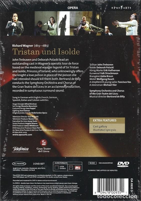 V&iacute;deos y DVD musicales: WAGNER TRISTAN UND ISOLDE (PRECINTADO) - Foto 2