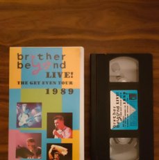 Vídeos y DVD Musicales: VHS- BROTHER BEYOND LIVE!! GET EVEN TOUR 1989